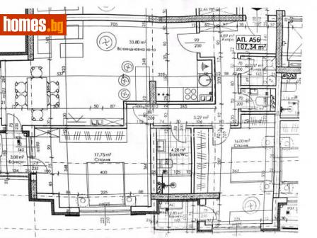 Тристаен, 126m² - Апартамент за продажба - 114591895