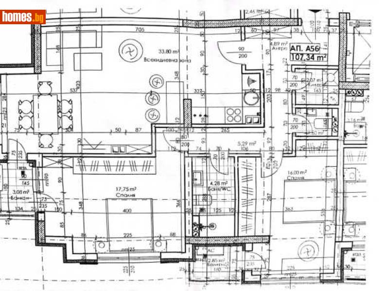 Тристаен, 126m² - Жк. Гагарин, Пловдив - Апартамент за продажба - ИМОТЕКА АД - 114591895