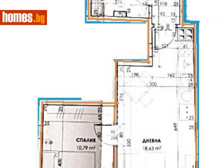 Двустаен, 64m² - Апартамент за продажба - 114592055