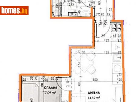 Двустаен, 58m² - Апартамент за продажба - 114592059