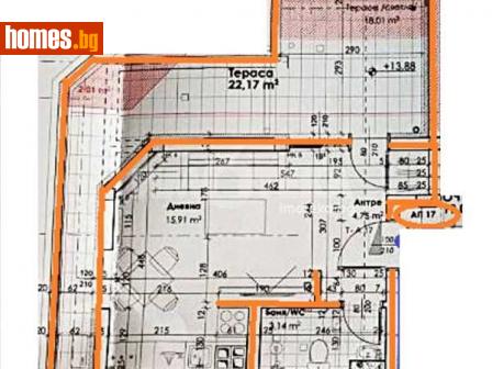 Двустаен, 63m² - Апартамент за продажба - 114592061
