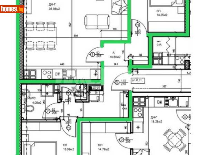 Тристаен, 118m² -  Център, Пловдив - Апартамент за продажба - ИМОТЕКА АД - 114592134