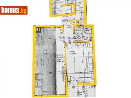 Тристаен, 165m² - Апартамент за продажба - 114592149
