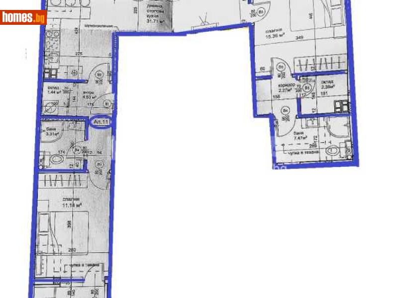 Тристаен, 134m² -  Център, Пловдив - Апартамент за продажба - ИМОТЕКА АД - 114592151