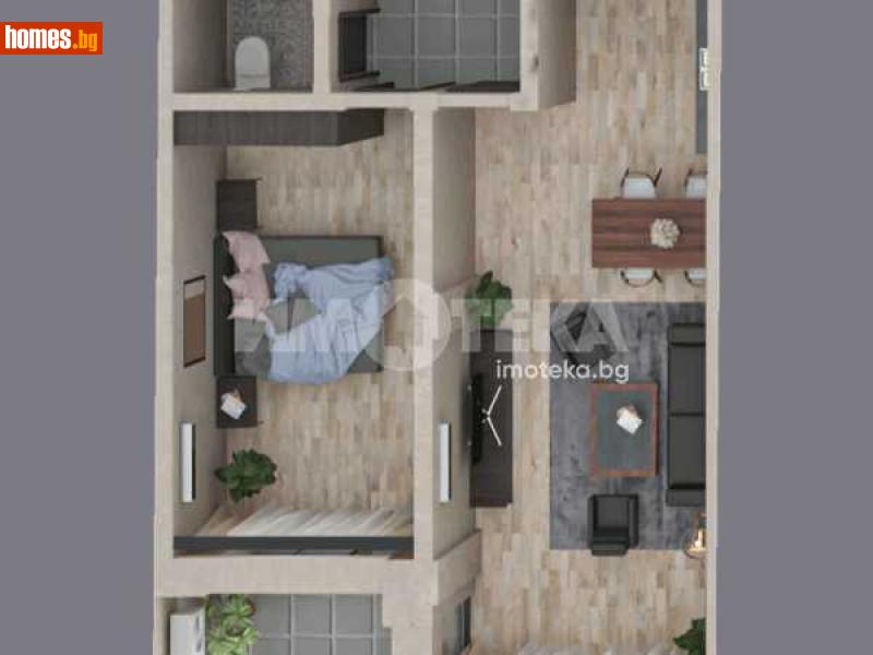Двустаен, 75m² - Жк. Христо Смирненски, Пловдив - Апартамент за продажба - ИМОТЕКА АД - 114592171