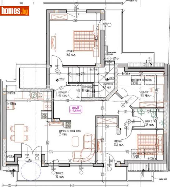 Четиристаен, 143m² -  ЛК Тракия, Варна - Апартамент за продажба - ЛОГОС - 114594238