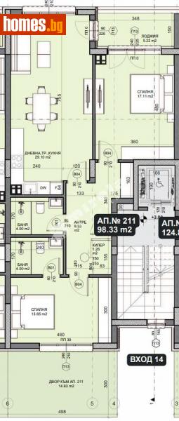 Тристаен, 126m² - Кв. Галата, Варна - Апартамент за продажба - МИРЕЛА - 114607136