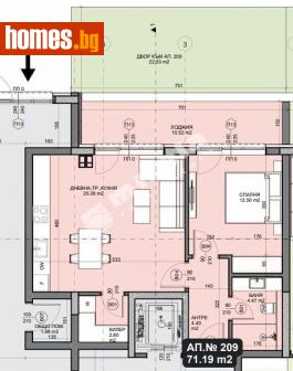 Двустаен, 103m² - Апартамент за продажба - 114607140