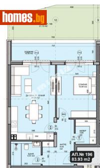 Двустаен, 116m² - Апартамент за продажба - 114607141