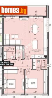 Тристаен, 141m² - Апартамент за продажба - 114607144