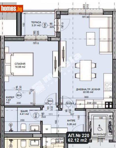 Двустаен, 71m² - Кв. Галата, Варна - Апартамент за продажба - МИРЕЛА - 114607148
