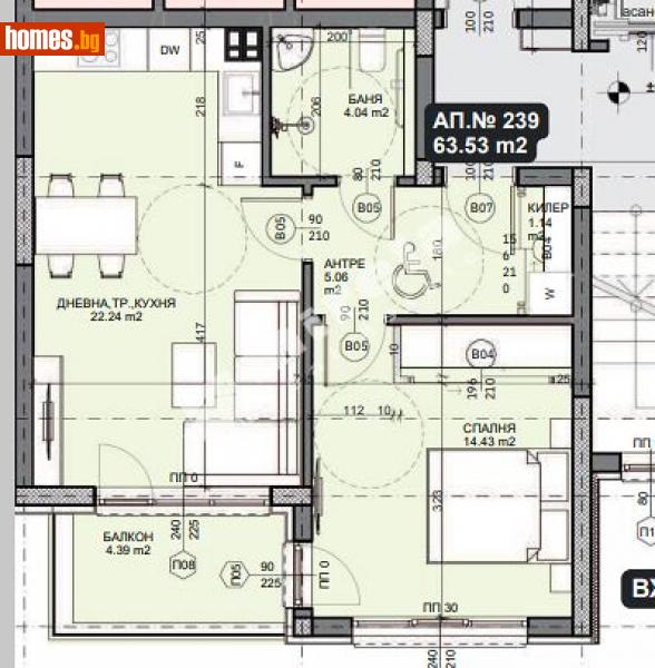Двустаен, 72m² - Кв. Галата, Варна - Апартамент за продажба - МИРЕЛА - 114607151