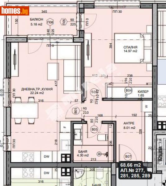 Двустаен, 72m² - Кв. Галата, Варна - Апартамент за продажба - МИРЕЛА - 114607175