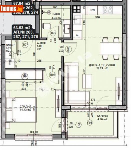 Двустаен, 72m² - Кв. Галата, Варна - Апартамент за продажба - МИРЕЛА - 114607180