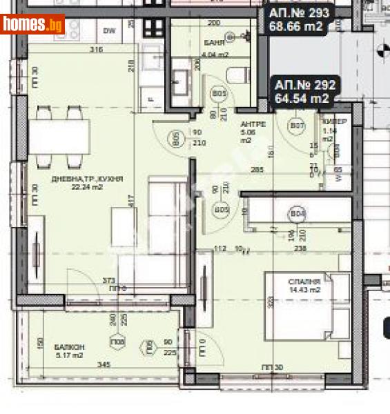Двустаен, 73m² - Кв. Галата, Варна - Апартамент за продажба - МИРЕЛА - 114607186