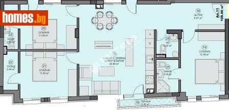 Четиристаен, 128m² - Апартамент за продажба - 114607210
