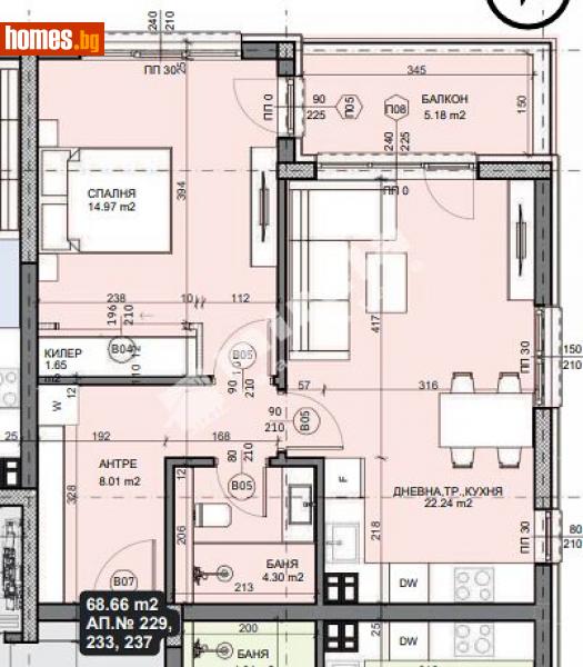 Двустаен, 78m² - Кв. Галата, Варна - Апартамент за продажба - МИРЕЛА - 114607235
