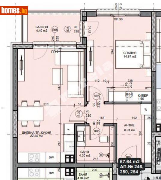 Двустаен, 77m² - Кв. Галата, Варна - Апартамент за продажба - МИРЕЛА - 114607242