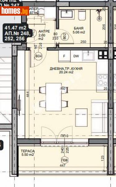 Едностаен, 47m² - Кв. Галата, Варна - Апартамент за продажба - МИРЕЛА - 114607246
