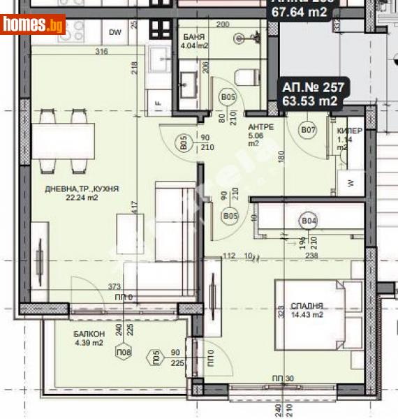 Двустаен, 72m² - Кв. Галата, Варна - Апартамент за продажба - МИРЕЛА - 114607247