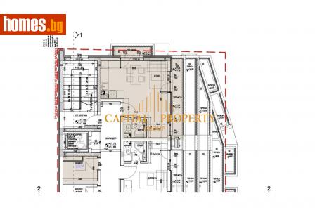 Едностаен, 52m² - Апартамент за продажба - 114616554