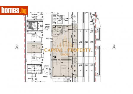 Двустаен, 60m² - Апартамент за продажба - 114616560