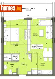 Двустаен, 79m² - Апартамент за продажба - 114619361