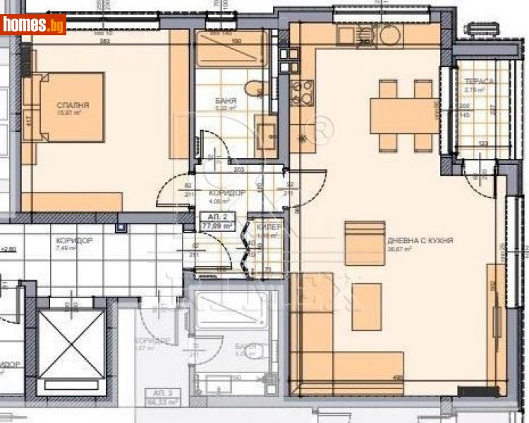 Двустаен, 87m² - Кв. Коматево, Пловдив - Апартамент за продажба - Римекс Имоти - 114633601