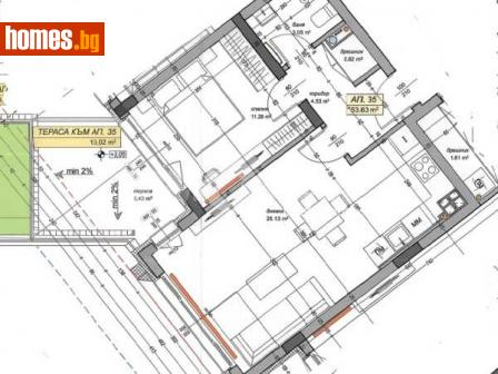 Двустаен, 72m² - Апартамент за продажба - 114659345