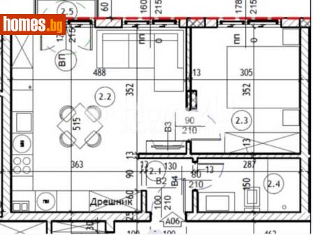 Двустаен, 60m² - Апартамент за продажба - 114659581