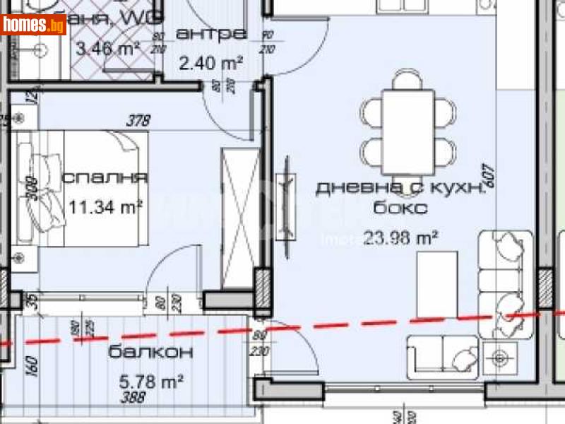 Двустаен, 65m² - Жк. Изгрев, Варна - Апартамент за продажба - ИМОТЕКА АД - 114659583