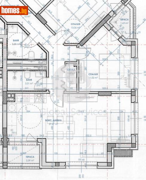 Тристаен, 125m² - Жк. Младост 4, София - Апартамент за продажба - Глобъл Сървисиз ООД - 114686886