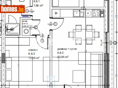 Тристаен, 88m² - Апартамент за продажба - 114688581