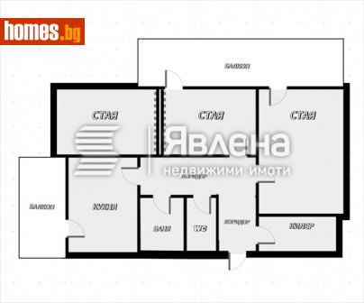 Четиристаен, 110m² - Апартамент за продажба - 114689191