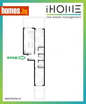 Тристаен, 118m² - Апартамент за продажба - 114695626
