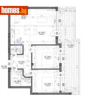 Тристаен, 116m² - Апартамент за продажба - 114709524