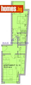 Двустаен, 69m² - Апартамент за продажба - 114714886
