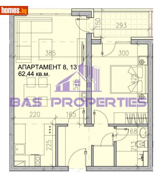 Двустаен, 73m² - Кв. Модерно Предградие, София - Апартамент за продажба - BasProperties - 114714889