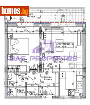 Двустаен, 73m² - Апартамент за продажба - 114714892