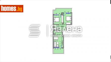 Тристаен, 94m² - Апартамент за продажба - 114716326