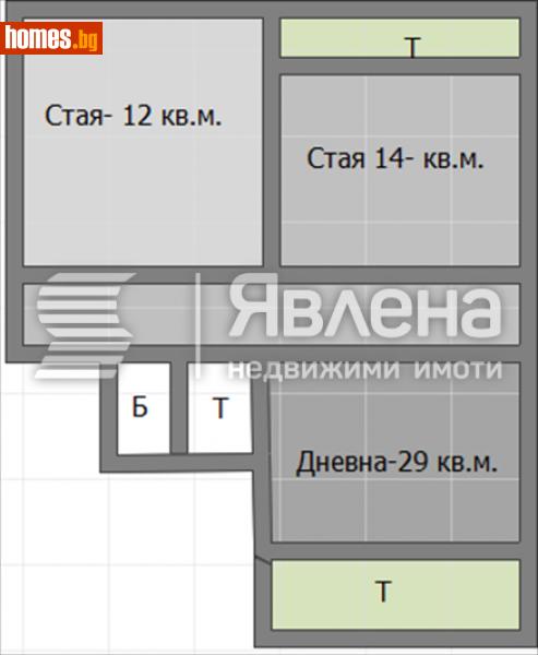 Тристаен, 100m² -  Гръцки квартал, Варна - Апартамент за продажба - ЯВЛЕНА - 114716359