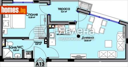 Двустаен, 63m² - Апартамент за продажба - 114716390