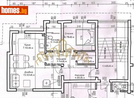 Двустаен, 55m² - Апартамент за продажба - 114730160