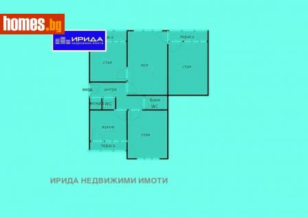 Тристаен, 84m² - Апартамент за продажба - 114736390
