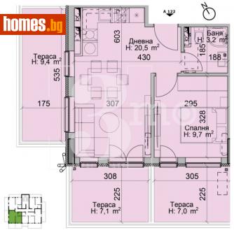 Двустаен, 79m² - Апартамент за продажба - 114742222