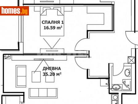 Тристаен, 126m² - Апартамент за продажба - 114743007