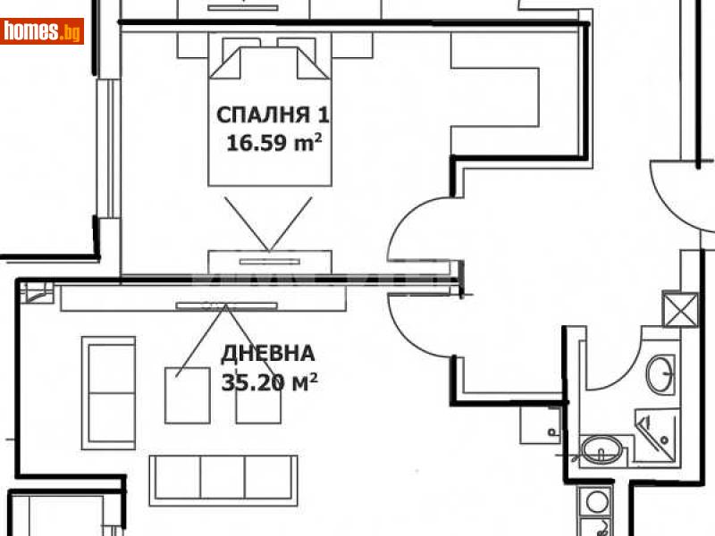 Тристаен, 126m² - Кв. Малинова Долина, София - Апартамент за продажба - ИМОТЕКА АД - 114743007