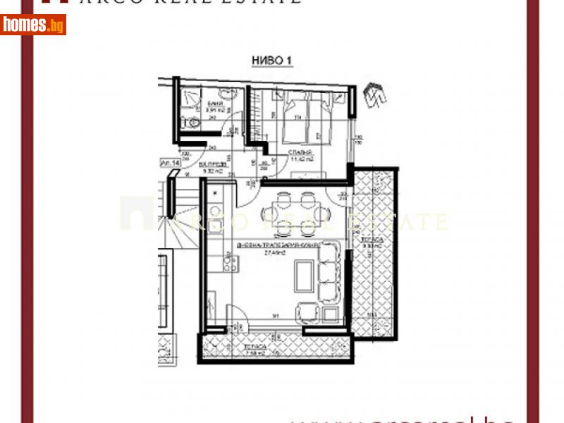Тристаен, 198m² - Жк. Зона Б5, София - Апартамент за продажба - Arco Real Estate - 114743378