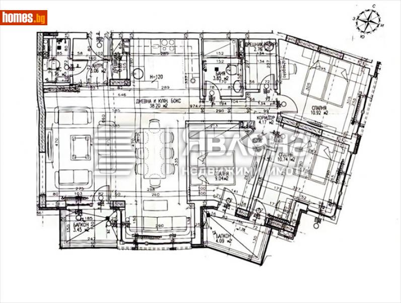 Четиристаен, 130m² -  Студентски Град, София - Апартамент за продажба - ЯВЛЕНА - 114744317
