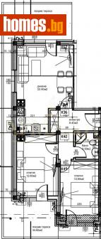Тристаен, 119m² - Апартамент за продажба - 114764414